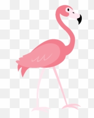 Library Of Thanksgiving Clip Art Transparent Download - Flamingo Cartoon Transparent Background Png,Flamingo Transparent Background