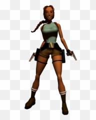 Download Lara Croft Transparent Images - Tomb Raider 2 Model png