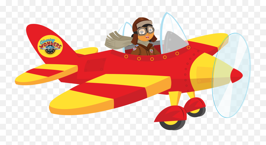 Free Clipart Airplane Images Png Today - Amelia Earhart Plane Drawing,Cartoon  Airplane Png - free transparent png images 