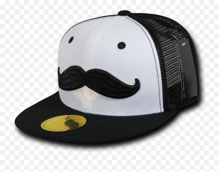 Nothing Nowhere Mustache Snapback Caps Hats Hat Cap For Men Women Black - Baseball Cap Png,Fake Mustache Png