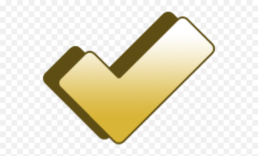 Gold Check Mark Png Transparent Images - Golden Checkmark Png,Checkmark Png Transparent