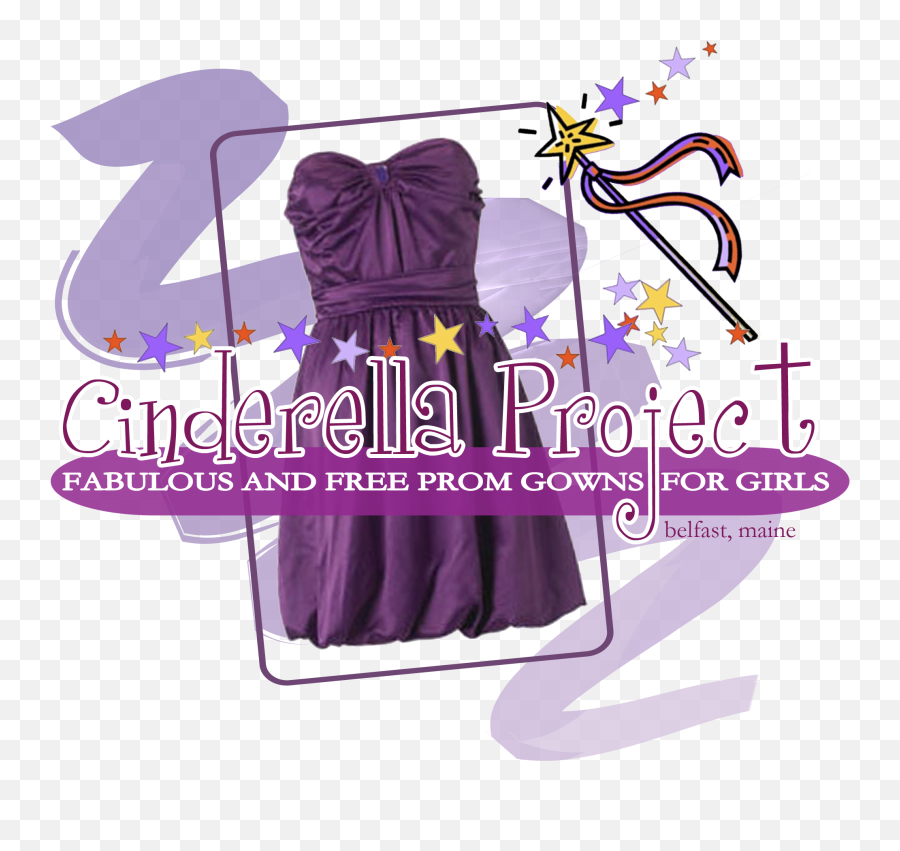 Cinderella Project Logo Of Maine - Purple Short Prom Dresses Png,Cinderella Logo Png Cinderella Project Logo Of Maine - Purple Short Prom Dresses Png,Cinderella Logo Png