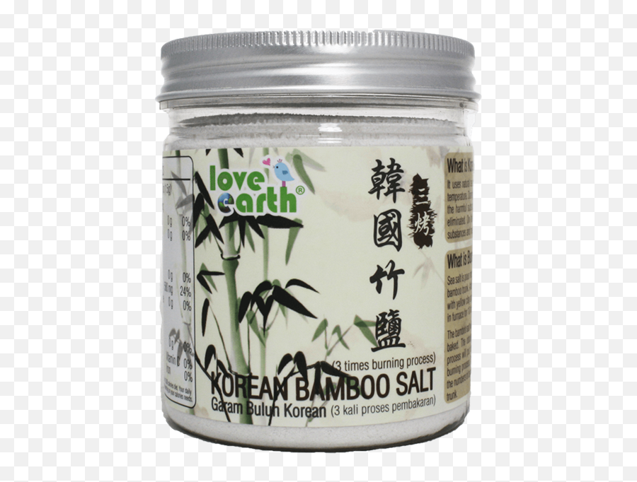 Love Earth Korean Bamboo Salt 3 Burning - 310g Love Earth Korean Bamboo Salt 310g Png,Salt Png