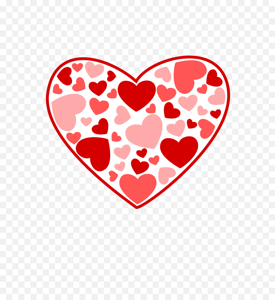 Hearts Heart Clipart Rainbow Image 7 Clipartix - Valentines Day Heart Clipart Png,Rainbow Clipart Transparent Background