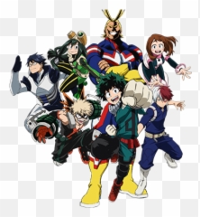 My Hero Academia - Anime Stickers My Hero Academia Png,Boku No Hero ...