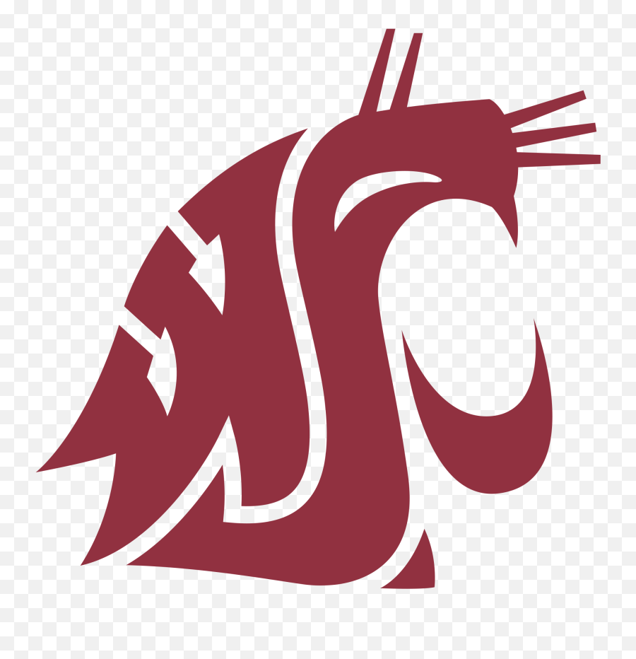 Washington State Cougars Logo Png - Transparent Washington State Logo,Cougar Png