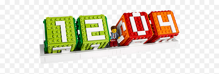 Lego Iconic Brick Calendar 40172 - Lego 40172 Png,Lego Blocks Png
