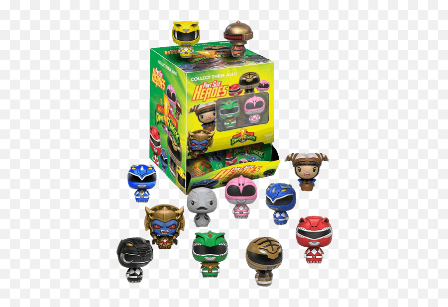 Mighty Morphinu0027 Power Rangers - Pint Sized Heroes Blind Bag Single Bag Funko Dorbz Power Rangers Png,Power Rangers Png