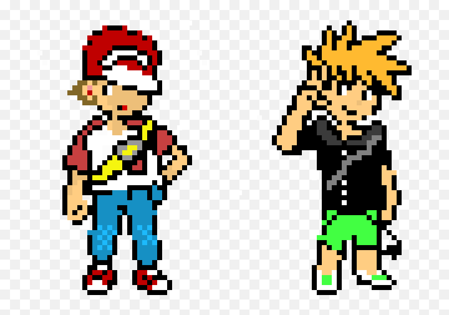 Pokemon Trainer Red And Blue Clipart - Pokemon Red And Blue Red Trainer Png,Pokemon Trainer Png