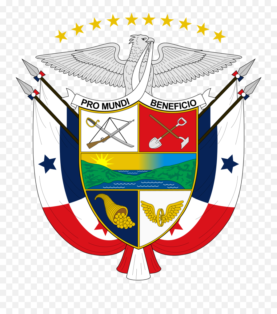 Constitution Of Panama - Panama Coat Of Arms Png,Panama Flag Png