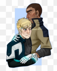 More Detroit Art Whoda Thought - Detroit Become Human Marcus And Simon Png,Detroit Become Human Png