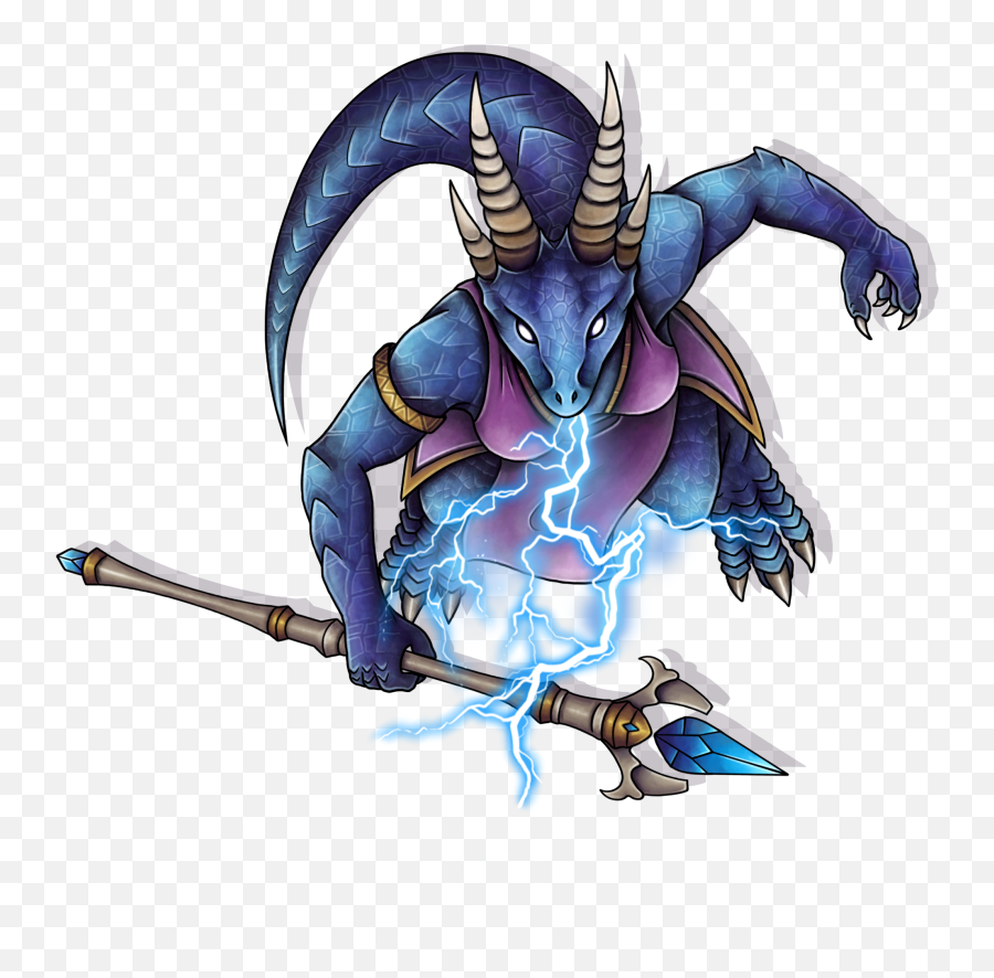 Blue Dragonborn - Blue Dragonborn Token Png,Dragonborn Png
