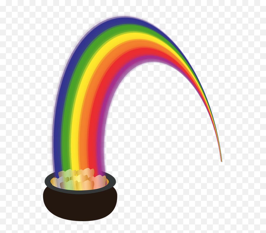 Graphic Pot Of Gold Lucky - Olla De Oro Png,Pot Of Gold Png