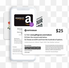 Customized Amazon Gift Cards Choose From Over 200 Retailers Png