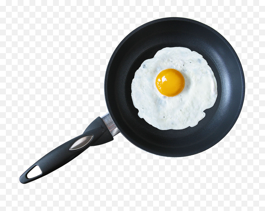 Fried Egg In Pan Png Image - Egg In Frying Pan,Pan Png