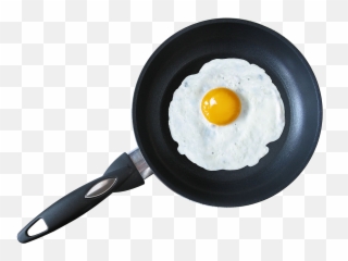 Fried Egg In Pan Png Image - Egg In Frying Pan,Pan Png
