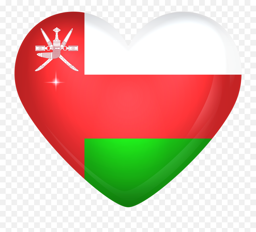 Download Oman Flag Heart Png Image - Oman Flag Heart Png,Oman Flag Png