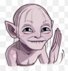 Sticker Maker - Gollum Sticker Png,Gollum Png