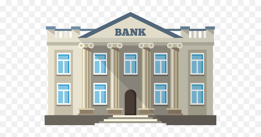 Vector Bank Download Png Image - Bank Clipart Png,Bank Png