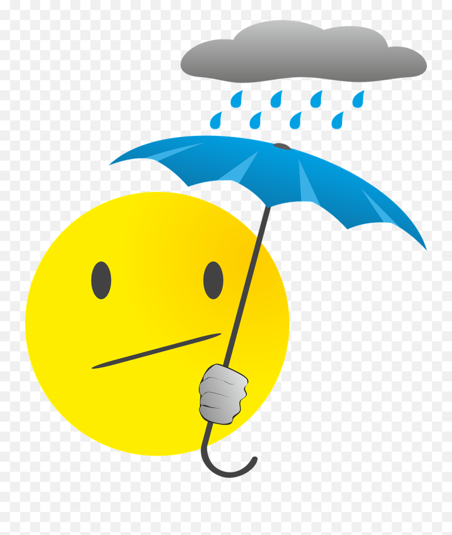 Smiley Emoticon Rain - Rainy Day Essay For Class 6 Png,Rain Emoji Png