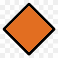 Small Orange Diamond Emoji Clipart - Pipili Chandua png