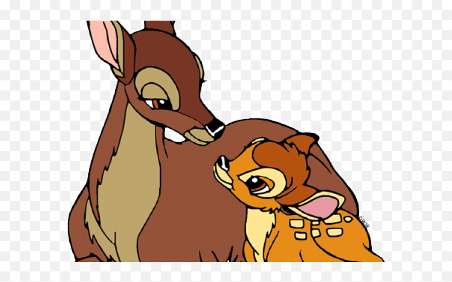 Bambi Png Transparent Cartoon - Disney Bambi And Mom,Bambi Png