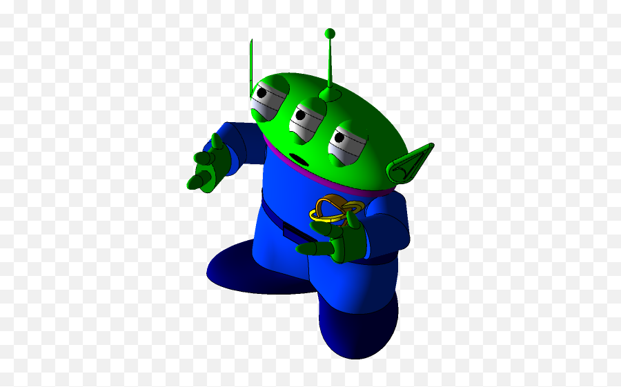 Toy Story Green Alien - Cartoon Png,Toy Story Alien Png