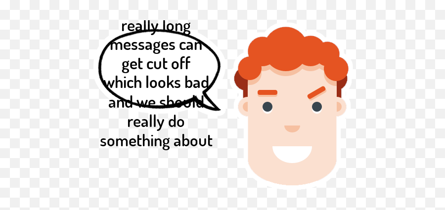 Speech Bubble Text Doesnu0027t Auto Resize Issue 241 - Cartoon Png,Text Message Bubble Png