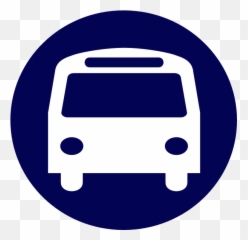 Bus Clip Art - Icon Bus Png Blue Transparent Png Bus Stop Symbol Png,Fortnite Bus Png