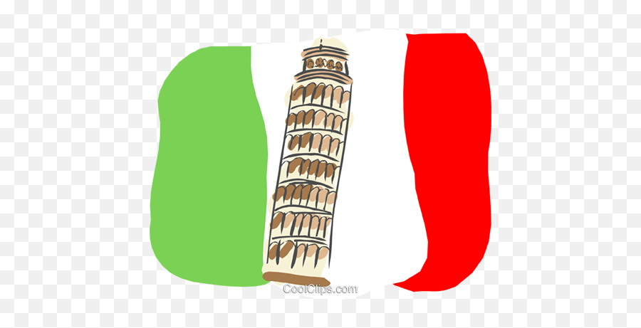 Leaning Tower Of Pisa Royalty Free Vector Clip Art Png