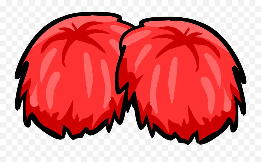 Png Transparent Red Pom Poms - Pom Pom Clip Art,Pom Pom Png