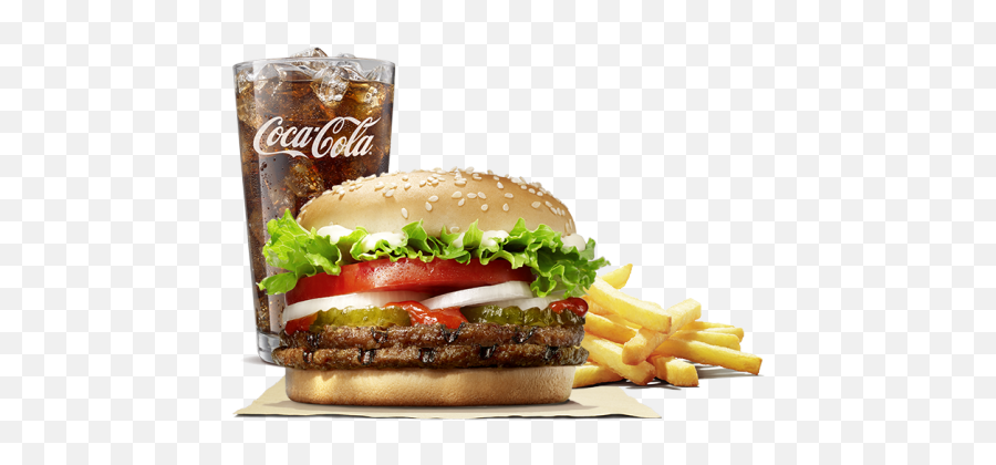 Burger King Tho In H Chí Minh - Burgers Rice American Burger King Combo Png,Whopper Png