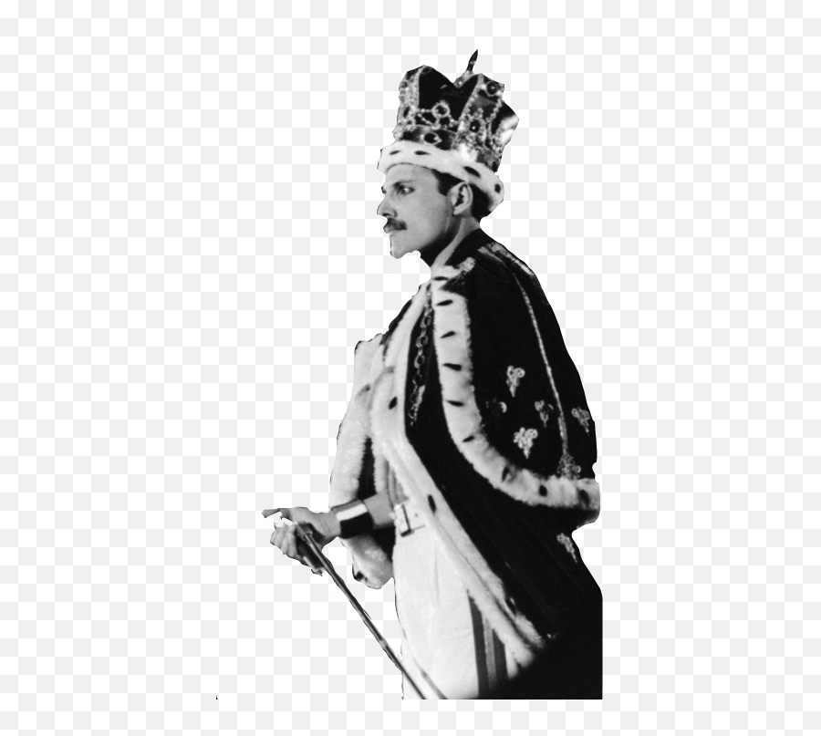 Download Popular And Trending Freddie Mercury Stickers - Freddie Mercury With Crown Png,Freddie Mercury Png