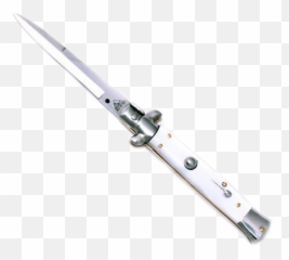 Download Hd White Switchblade Vers Two - Godfather Stiletto Switchblade Png,Switchblade Png