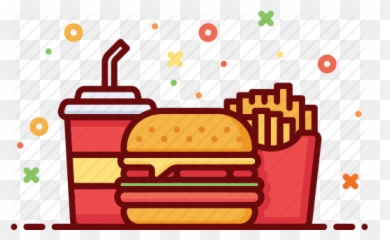 Fast Food French Fries Potato - Burger Drink And Fries Png,Burger And Fries Png