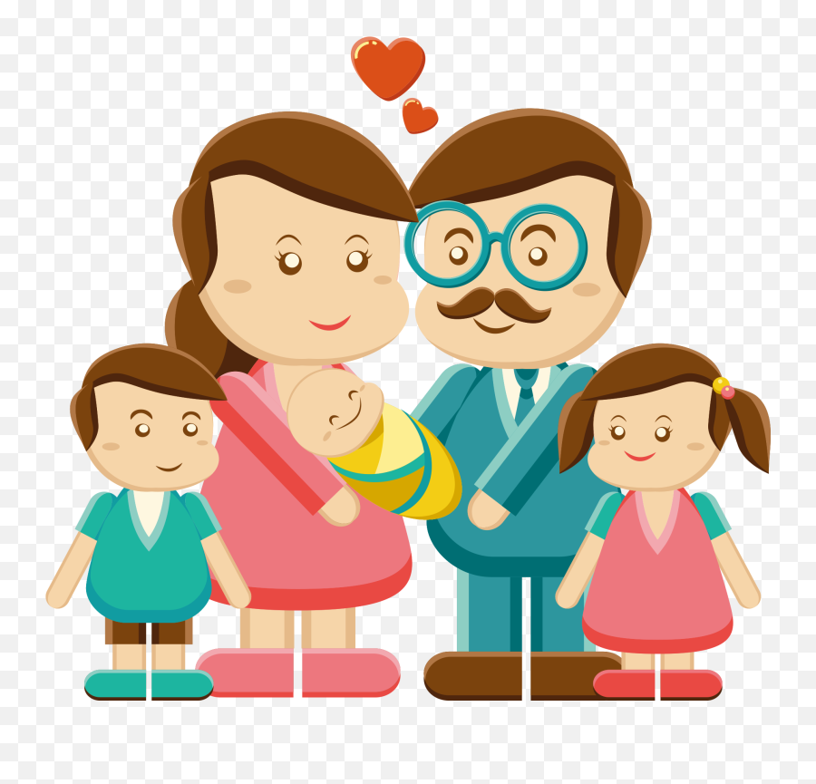 Father Family Mother Clip Art - Vector Family Members Png Clip Art Family Members Clipart,Father Png