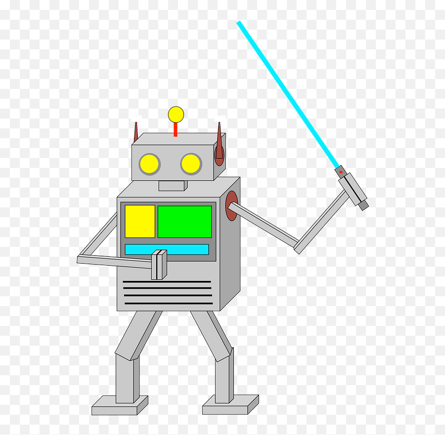 Robot Jedi Clipart Free Download Transparent Png Creazilla - Portable Network Graphics,Robot Clipart Png