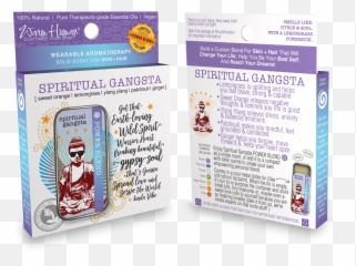 Spiritual Gangsta - Power Blend Wearable Aromatherapy Warm Human Essential Oil Solid Png,Gangsta Png