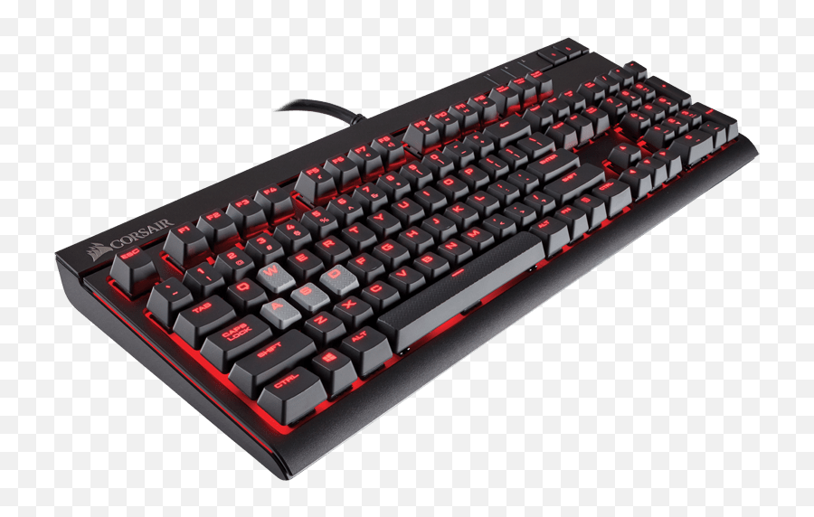 Strafe Mechanical Gaming Keyboard U2014 Cherry Mx Red - Clavier Mx Cherry Png,Keyboard Transparent Background