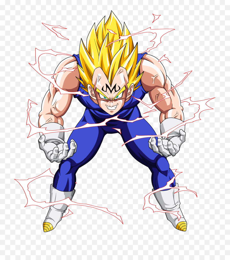 Download Goku Clipart Vegeta - Dragon Ball Z Majin Vegeta Png,Dragon Ball Png