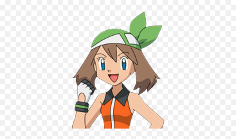 May Anime Pokémon Wiki Fandom - Pokemon May Dp Series Png,Anime Mouth Png