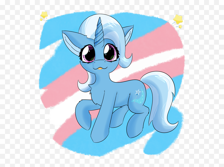 2408672 - Safe Artistjubyskylines Trixie Unicorn Gender Mythical Creature Png,Trans Flag Png