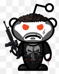 Snoo For The Punisher - Bassnectar Reddit Full Size Png Reddit Logos,The Punisher Png