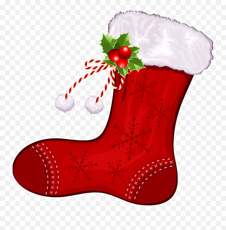 Free Christmas Stocking Transparent Background Download - Christmas Sock Clip Art Png,Christmas Clip Art Transparent Background