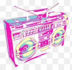 Boombox Face Mask - Portable png