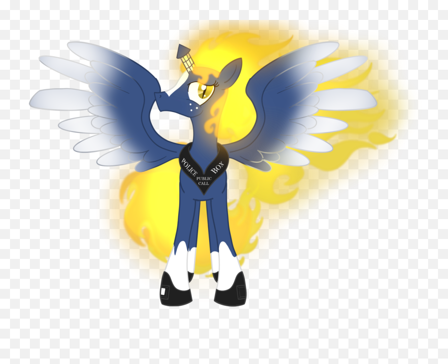 2104449 - Alicorn Artistsixesu0026sevens Blaze Coat Marking Fairy Png,Tardis Transparent