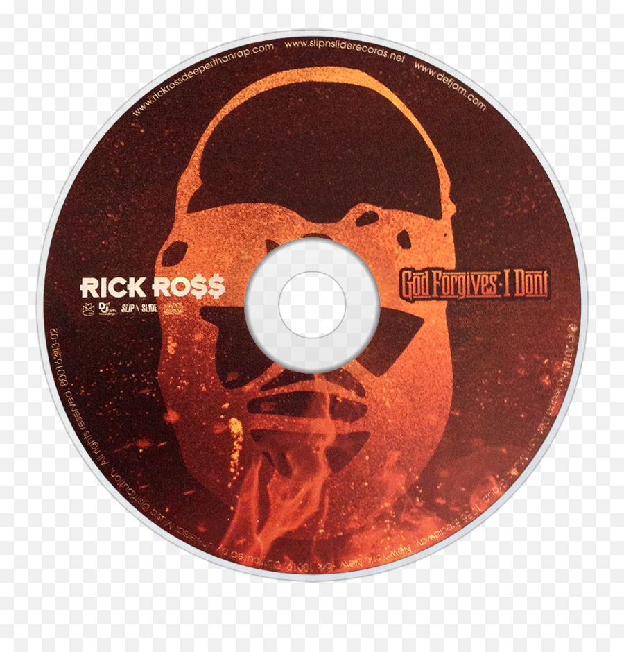 Download Rick Ross God Forgives I Donu0027t Cd Disc Image - Rick Ross God Forgives I Don T Cd Png,Rick Ross Png