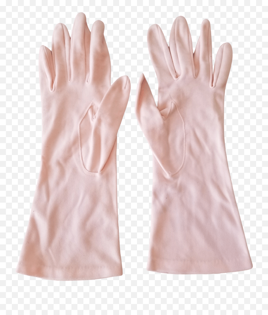Baby Pink Wrist Length Gloves - Safety Glove Png,Victoria Secret Pink Dog Logo