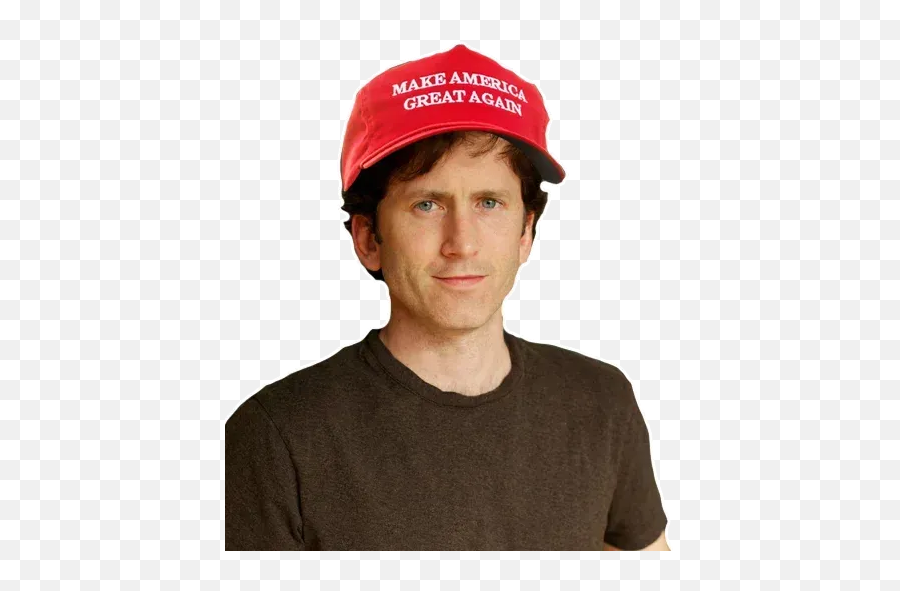 Todd Howard 2 Whatsapp Stickers - Stickers Cloud Cricket Cap Png,Todd Howard Transparent
