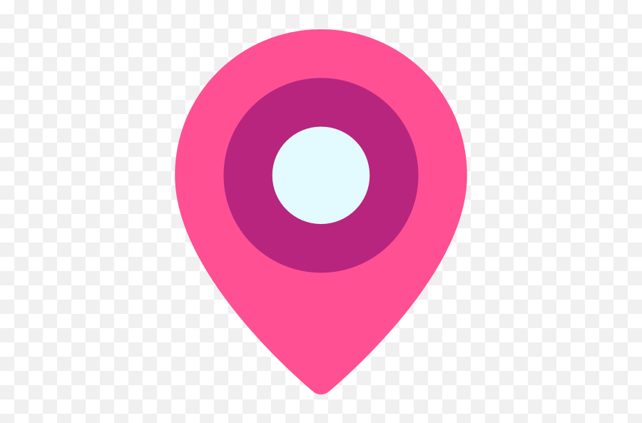 Location Pin Navigation Destination - Google Maps Icoon Roze Png,Destination Icon